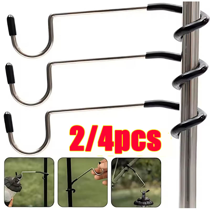Hunting Camp Outdoor Supplies - Support de lumière en acier inoxydable,