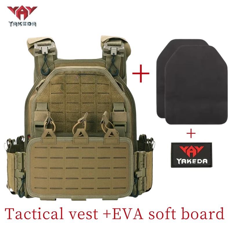Outdoor Hunting Lights - Gilet tactique YAKEDA 6094 détachable rapidement,