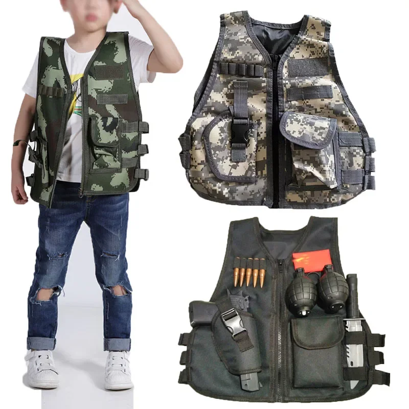 Outdoor Hunting Games For Kids - Fans en plein air enfants gilet