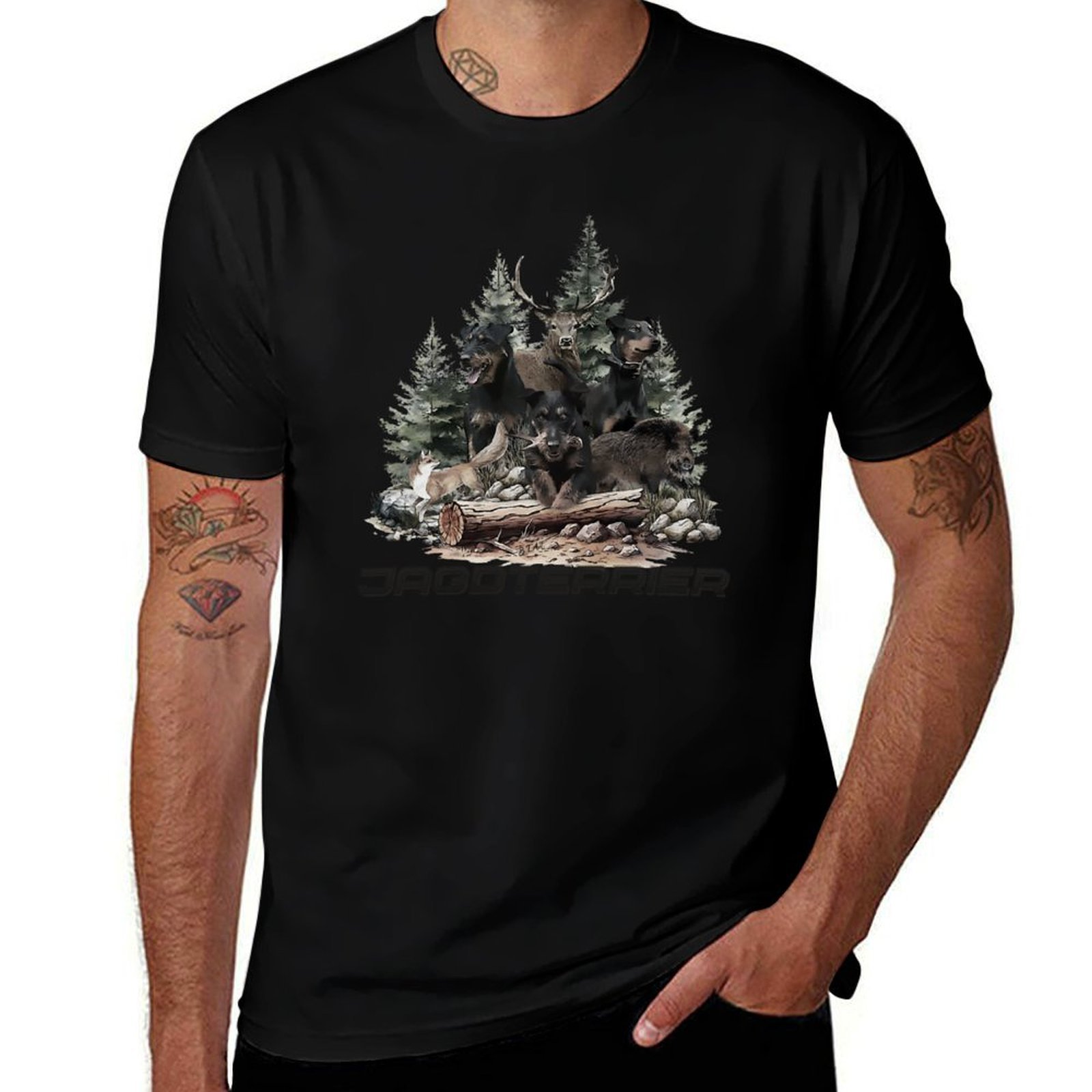 Wildman Hunting & Outdoor Robertson - T-shirt de sport à haute élasticité