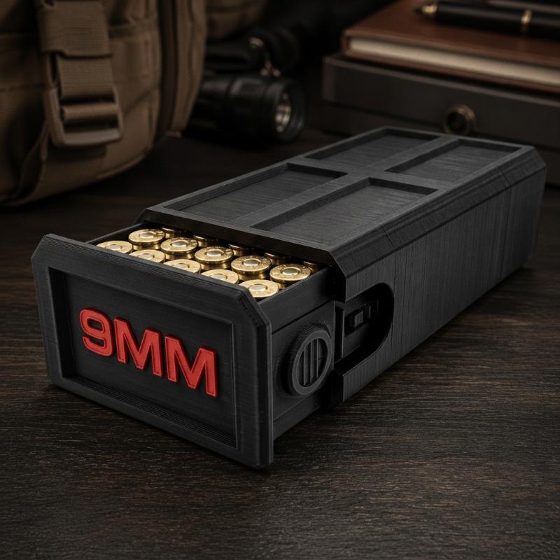 Étui porte-munitions 9 mm impr - Hunting Outdoor Rug avis et prix