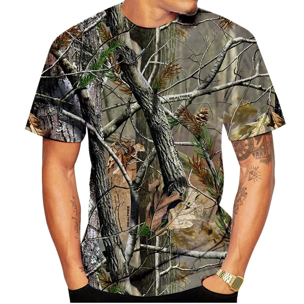 T-shirt imprimé 3D à motif de  - Hunting And Outdoor Shop avis et prix