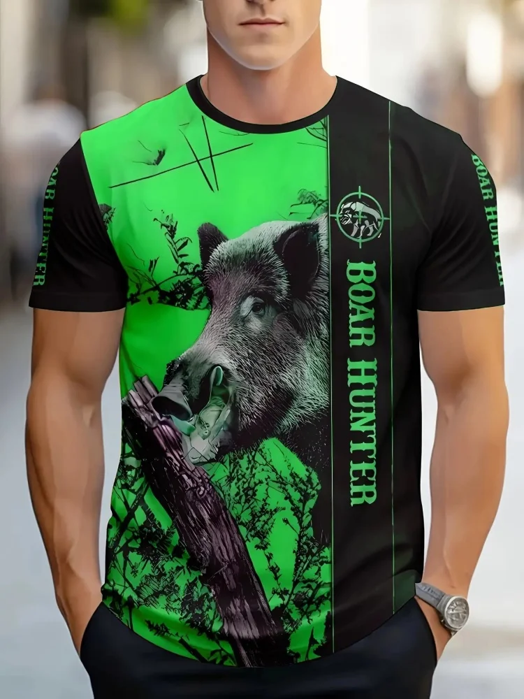 T-shirt Homme Camouflage Vert  - Hunting And Outdoor Shop avis et prix