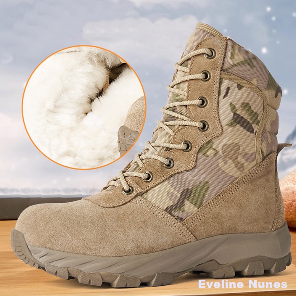 Bottes d'hiver chaudes en pola - Hunting Outdoor Rug avis et prix