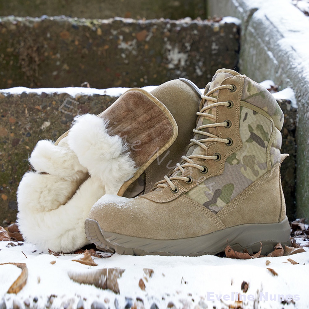 Bottes d'hiver chaudes en pola - Hunting Outdoor Rug avis et prix