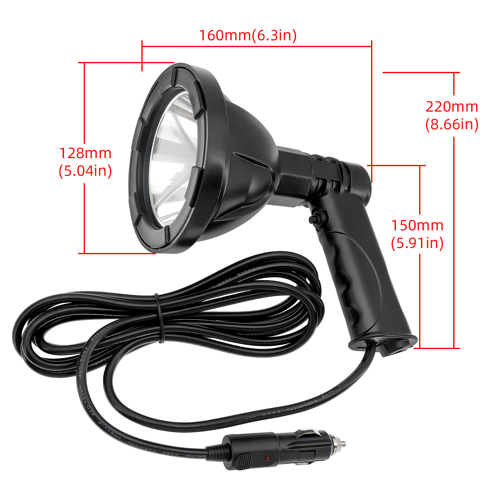 Lampe de chasse portative haut - Outdoor Hunting Lights avis et prix