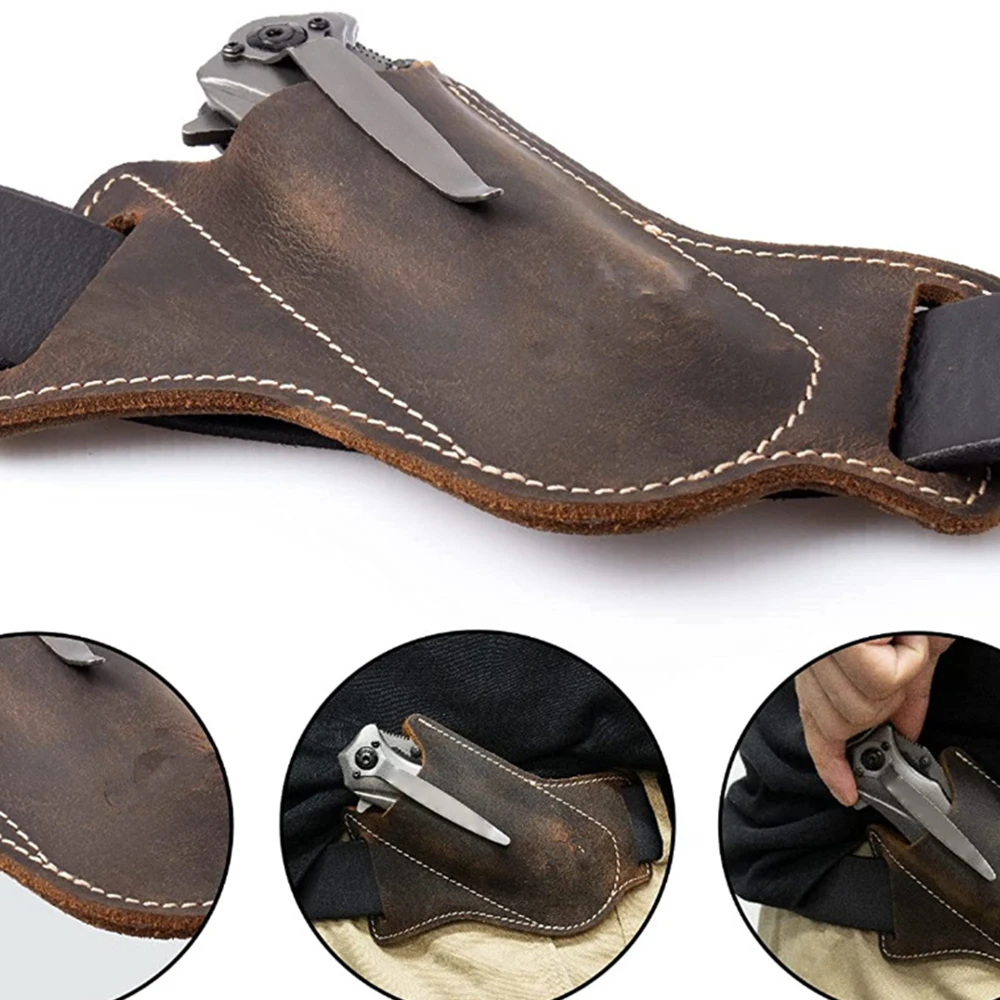 Étui de poche en cuir pour cha - Outdoor Hunting Belt avis et prix