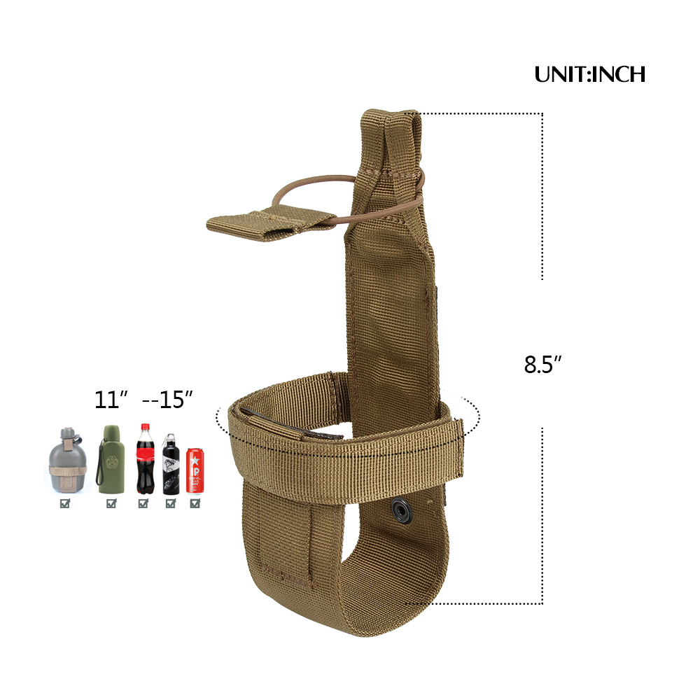 Sac porte-bouteille d'eau tact - Hunting Camp Outdoor Supplies avis et prix