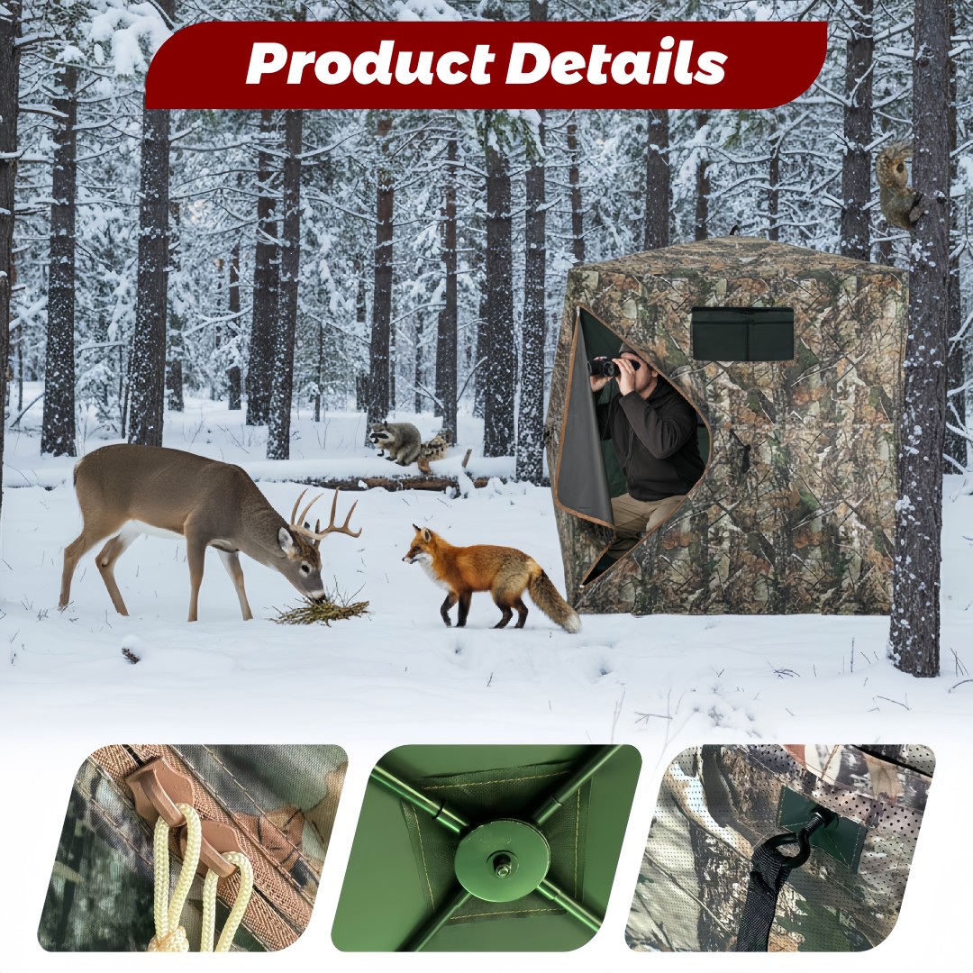 Abri de chasse camouflage pop- - Hunting Outdoor avis et prix