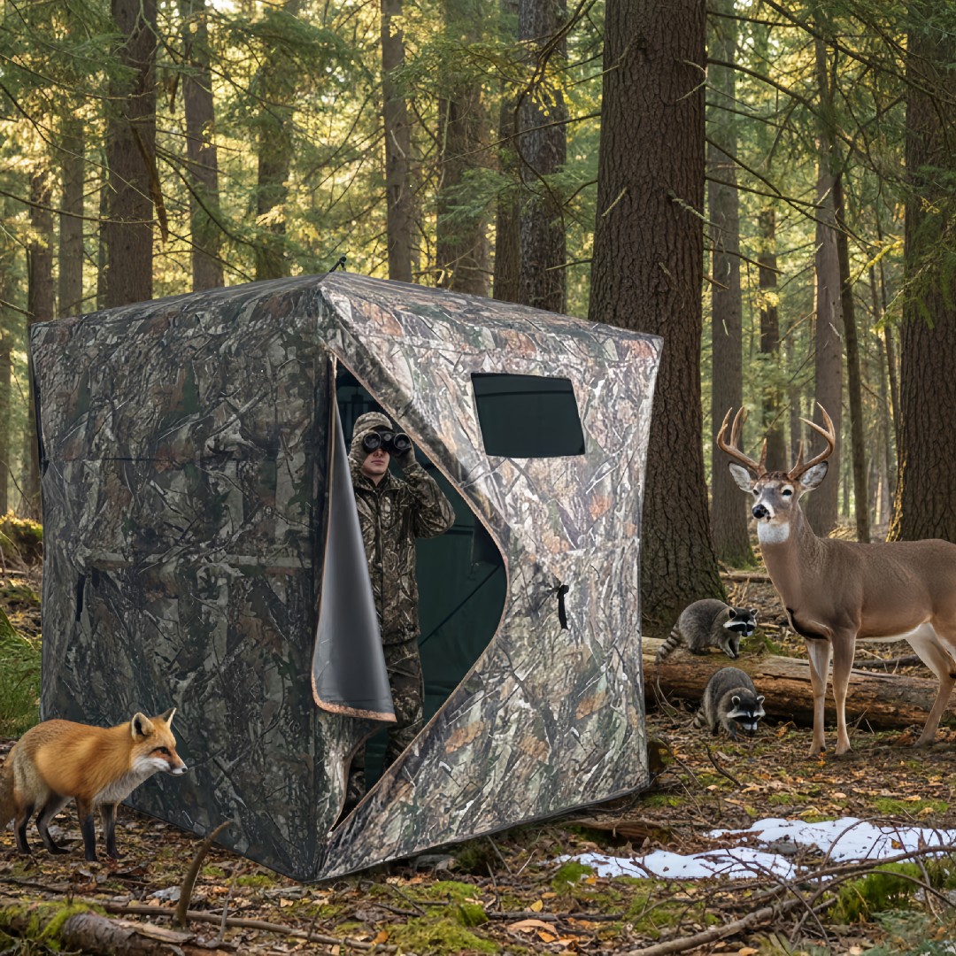 Abri de chasse pop-up camoufla - Hunting Outdoor avis et prix