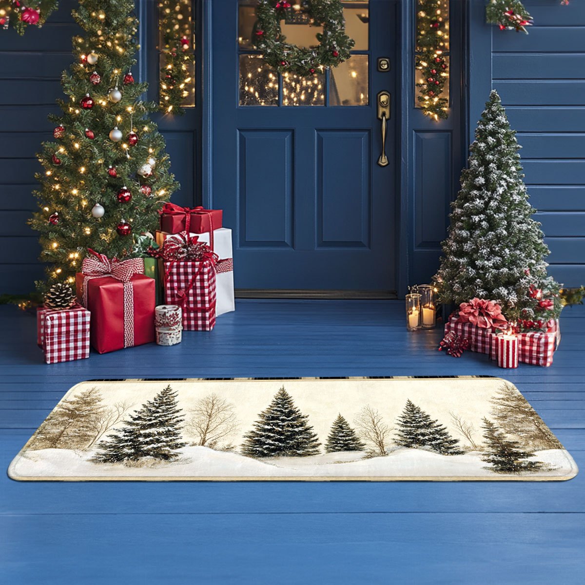 Paillasson de Noël antidérapan - Hunting Outdoor Rug avis et prix