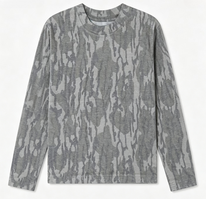 T-shirt à manches longues camo - Hunting Outdoor avis et prix