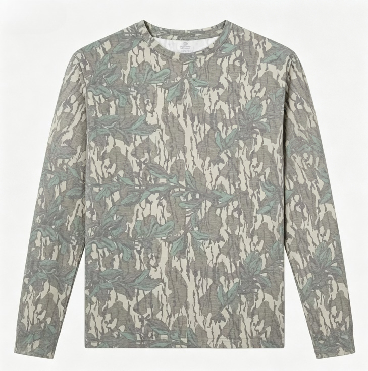T-shirt à manches longues camo - Hunting Outdoor avis et prix